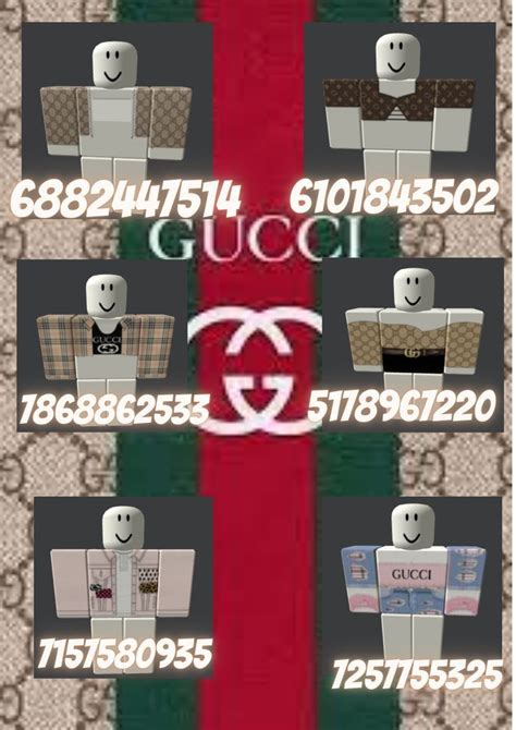 girl gucci outfits roblox|Roblox Gucci outfit id.